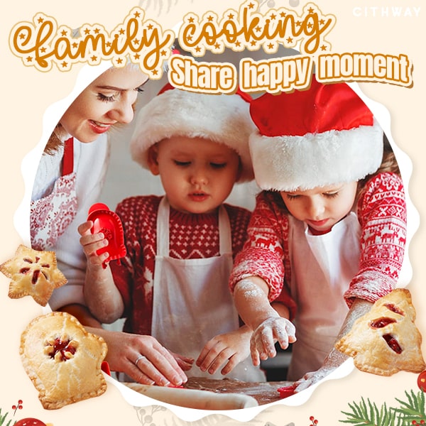 Cithway™ Christmas One-press Hand Pie Maker